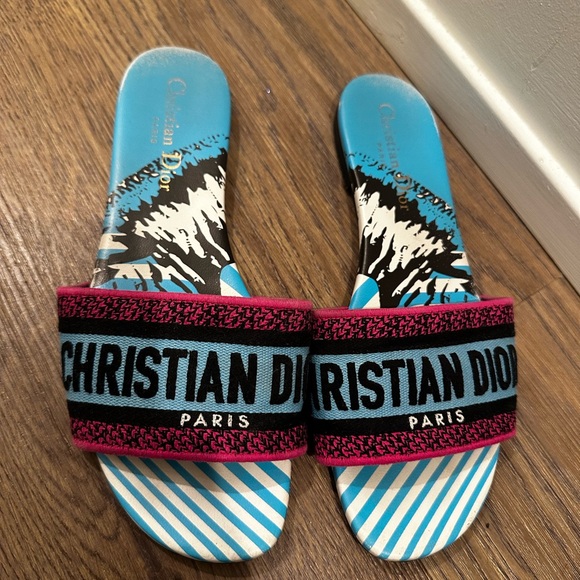 Christian Dior Sandals 37.5 - Picture 1 of 2